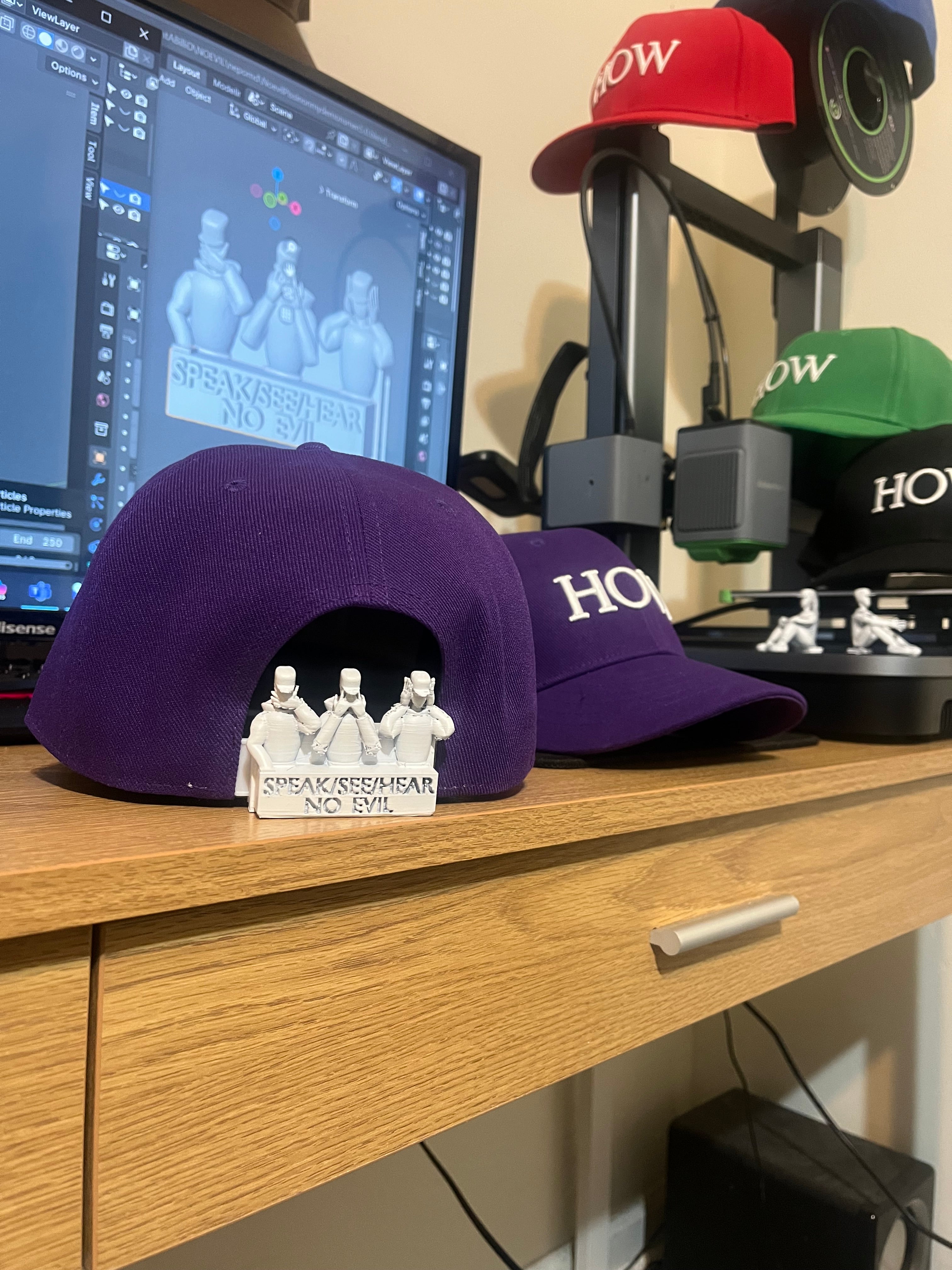 Purple Speak See Hear Men